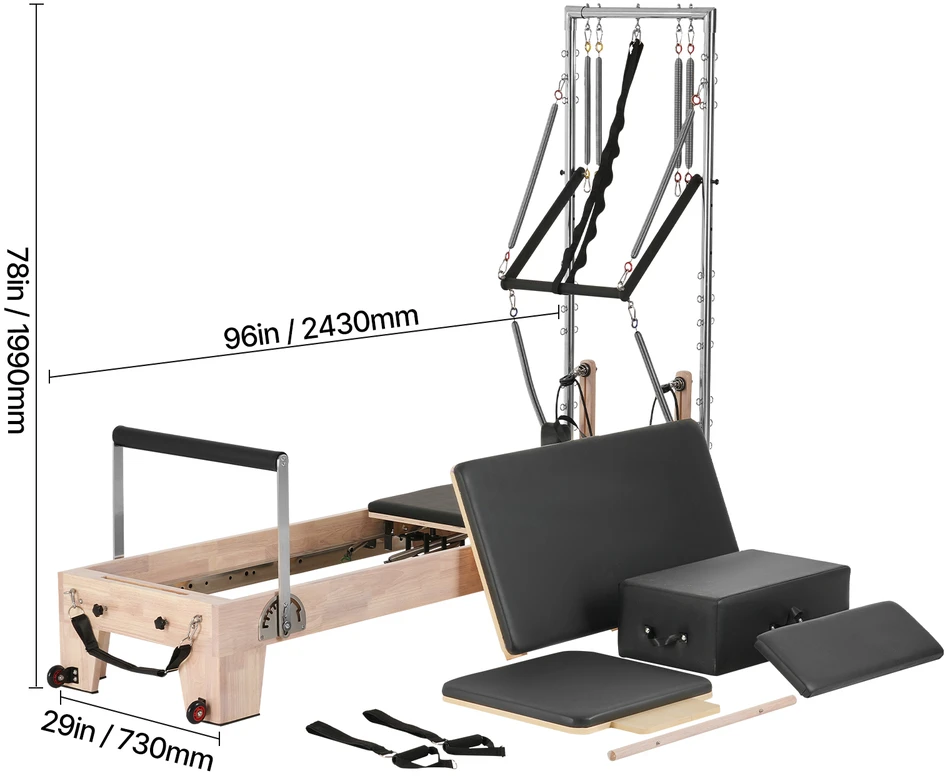 VEVOR Medinė pilates traukyklė namams