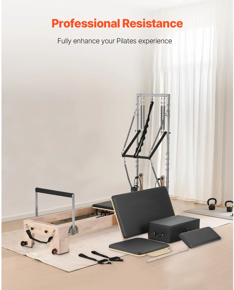 VEVOR Medinė pilates traukyklė namams
