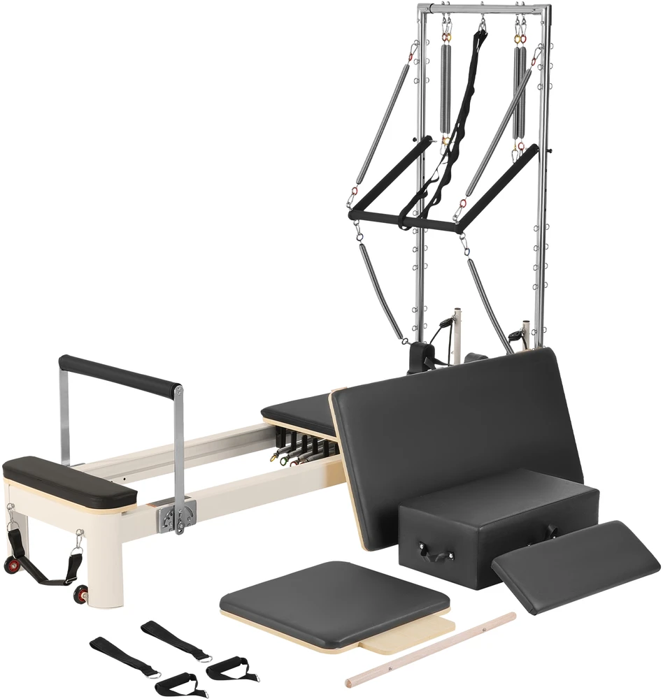 VEVOR Pilates reformeris su pasipriešinimu namų sporto salei