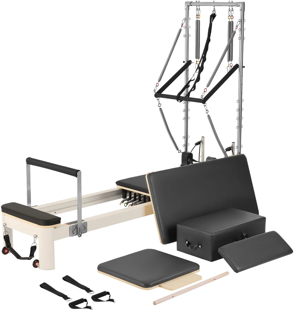 VEVOR Pilates reformeris su pasipriešinimu namų sporto salei