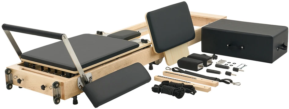 VEVOR Sulankstomas medinis pilates treniruoklis namams