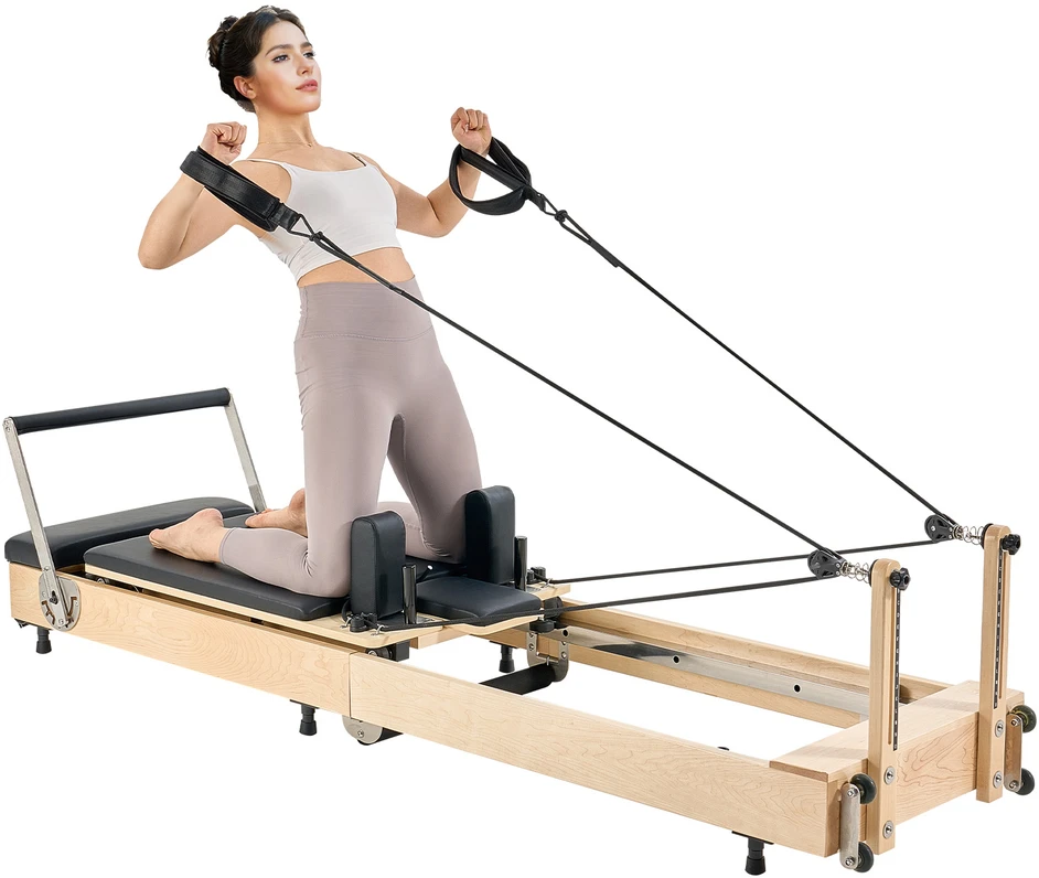 VEVOR Sulankstomas medinis pilates treniruoklis namams