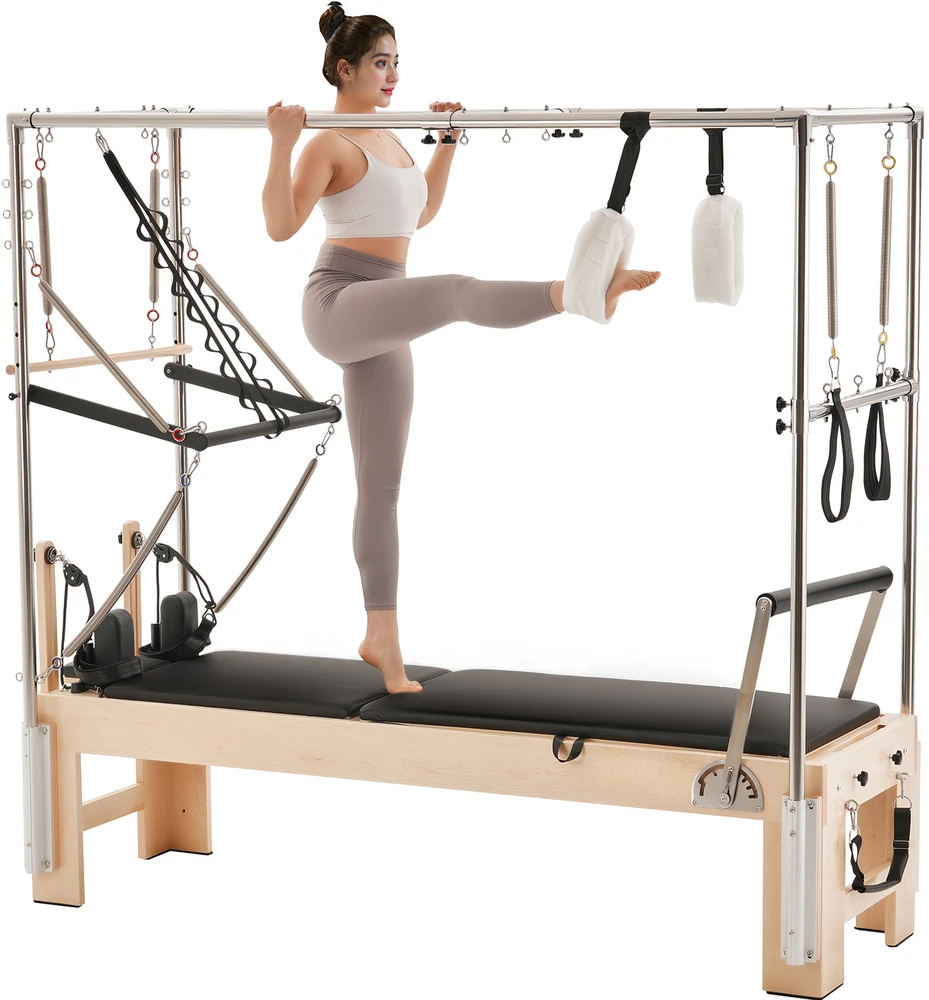 VEVOR Medinis pilates reformeris namų treniruotėms