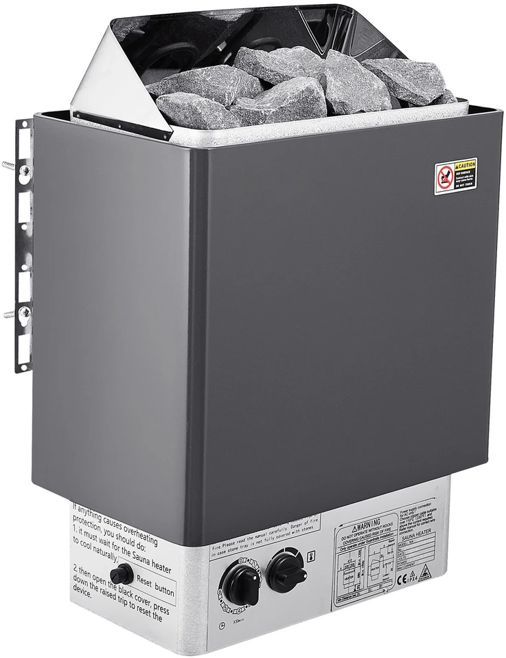 VEVOR 8kW elektrinė pirties krosnelė su valdymu