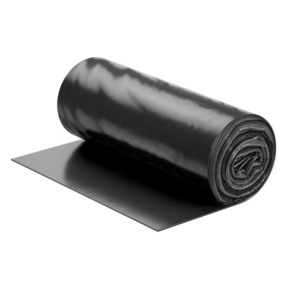 VEVOR juodas polietileno plastiko lakštas 3 x 15 m