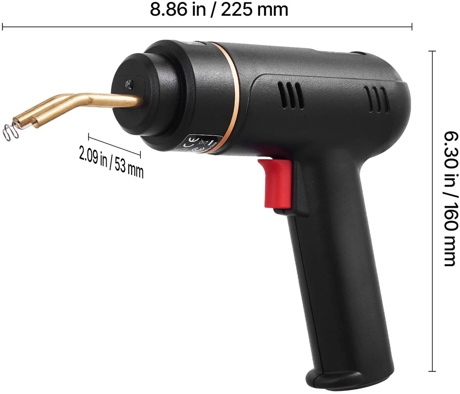 VEVOR Belaidis plastiko suvirinimo įrankis 120W rinkinys