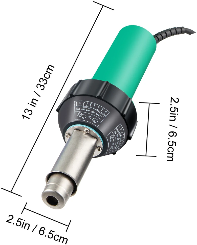 VEVOR PVC stoginis suvirintojas, 1600W, 220V