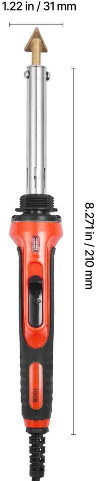 VEVOR Plastmasės virinimo komplektas 60W/100W