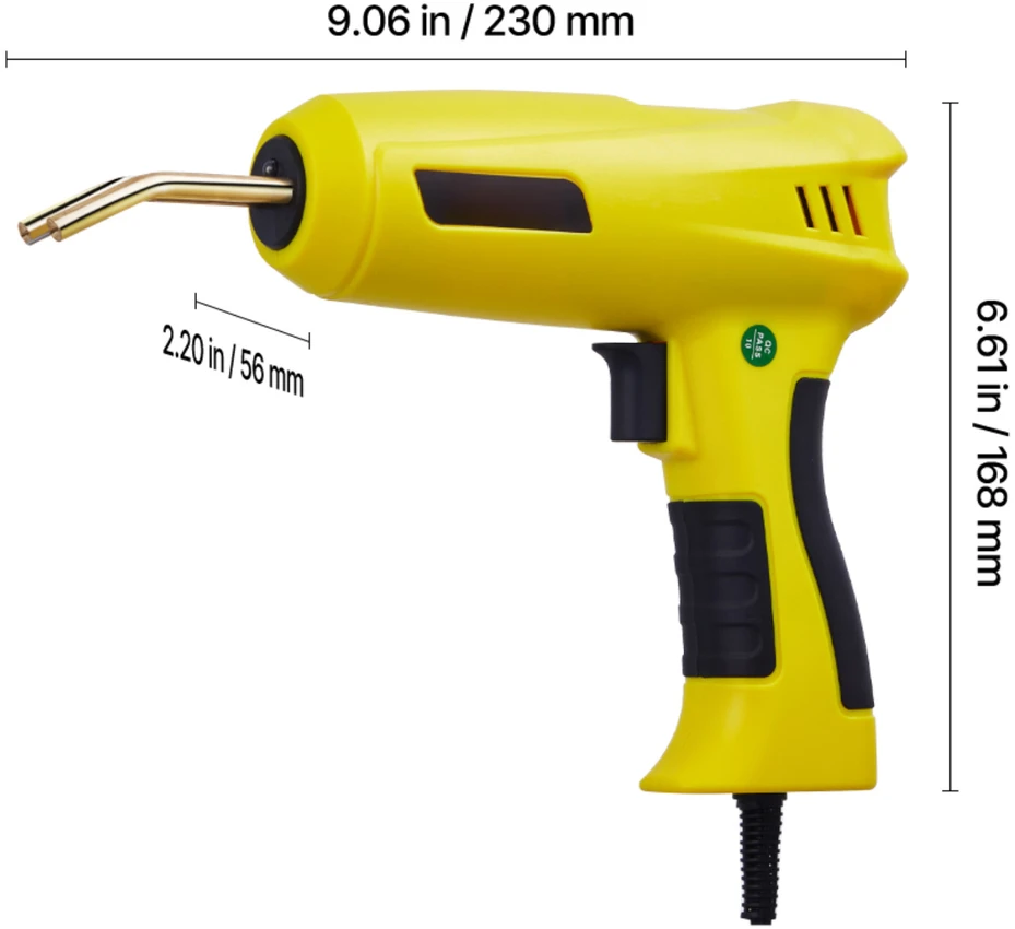 VEVOR Plastiko suvirinimo įrenginys 220W su 800 sąsagų ir 56 strypais