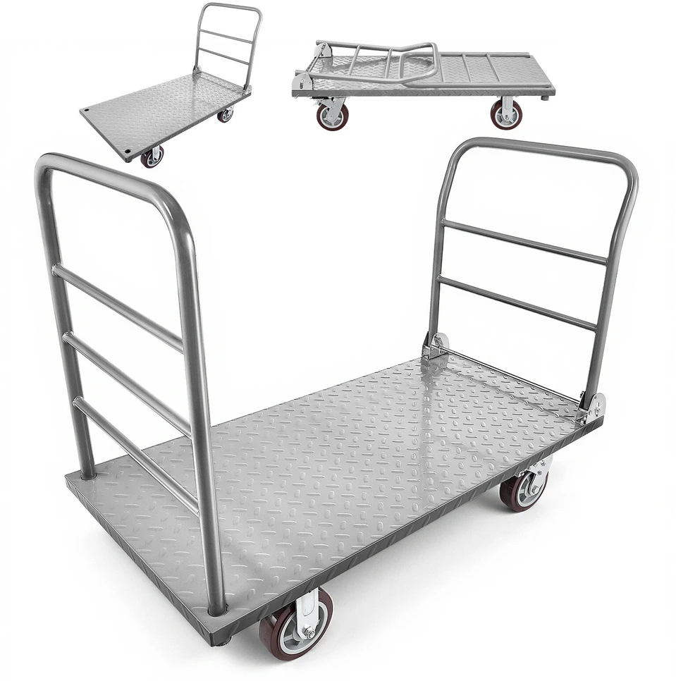 VEVOR Platforminis vežimėlis, 1202 kg talpa