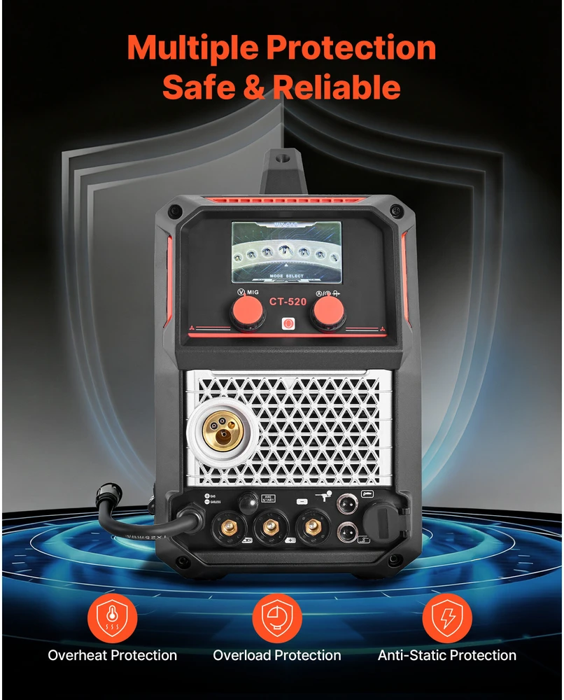 VEVOR 5-in-1 plazminių pjovėjų ir suvirinimo aparatas