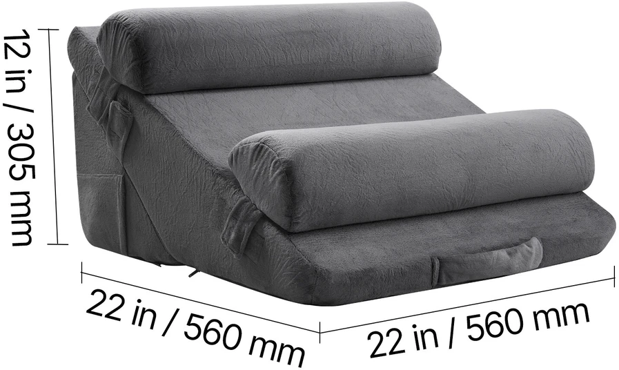 VEVOR Ergonomisks ortopēdisks atbalsta spilvens KD017 4in1