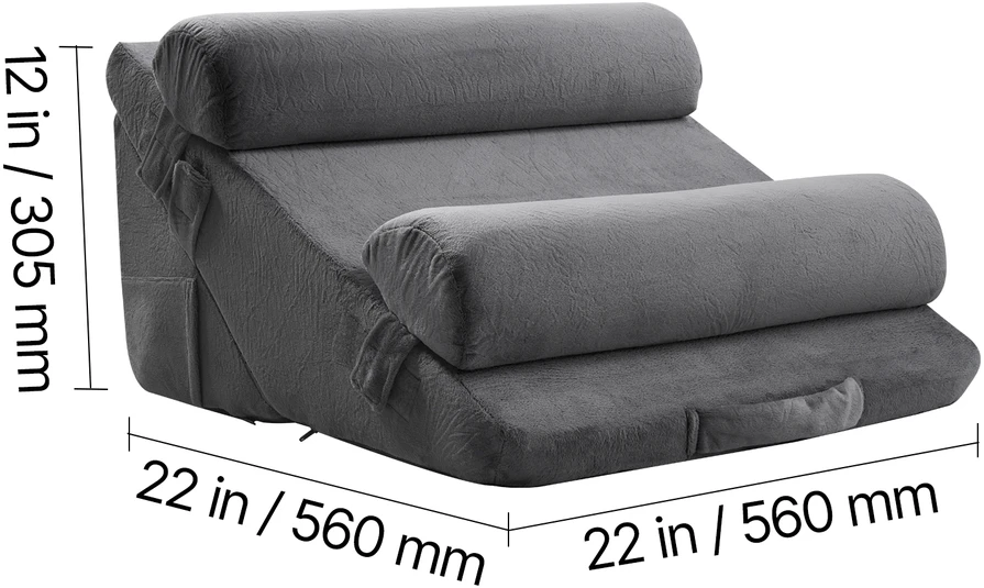 VEVOR Ergonomisks ortopēdisks atbalsta spilvens KD017 4in1