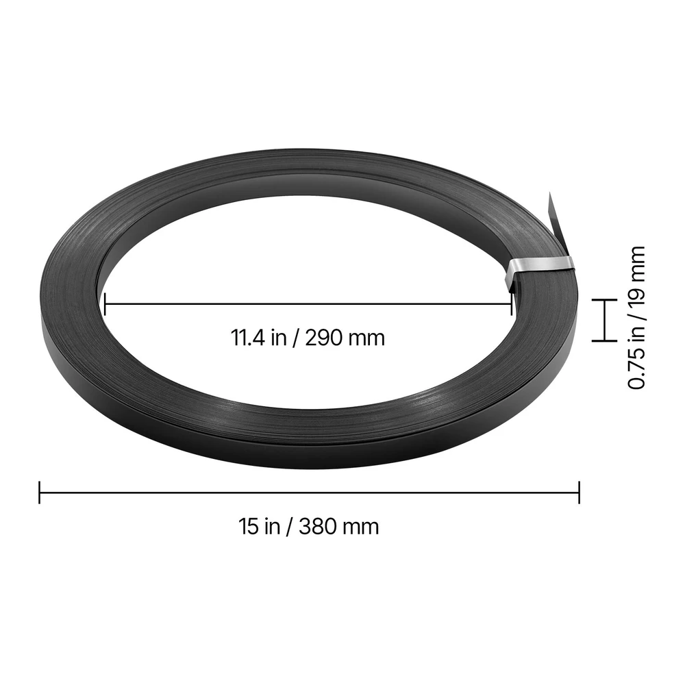 VEVOR Plieno tvirtinimo juosta 19 mm x 91 m