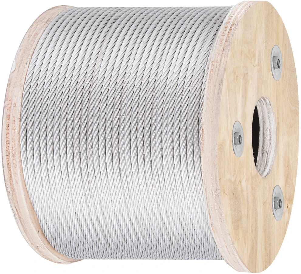 VEVOR 304 nerūdijančio plieno trosas 4,8 mm 76 m