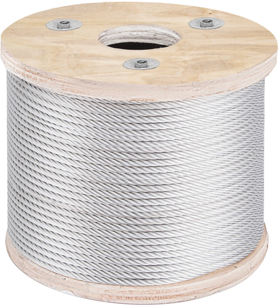VEVOR 304 nerūdijančio plieno trosas 4,8 mm 76 m