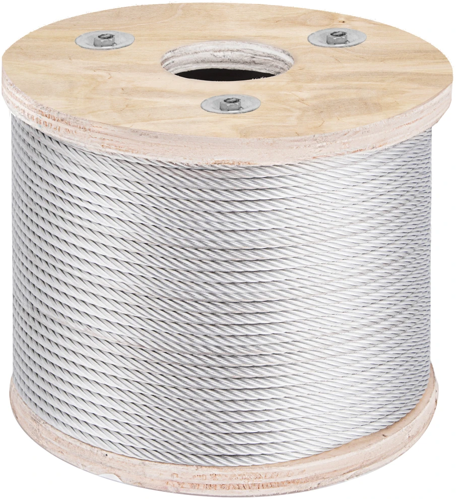 VEVOR 304 nerūdijančio plieno trosas 4,8 mm 76 m