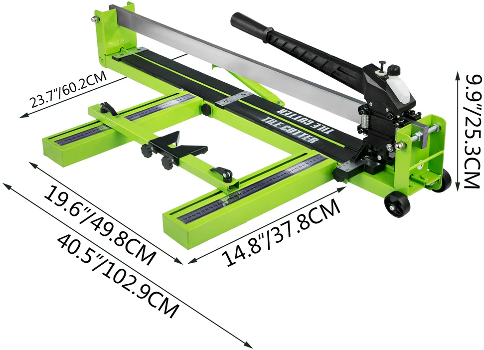 VEVOR 31,5 cm plytelių pjovimo įrankis su lazeriu