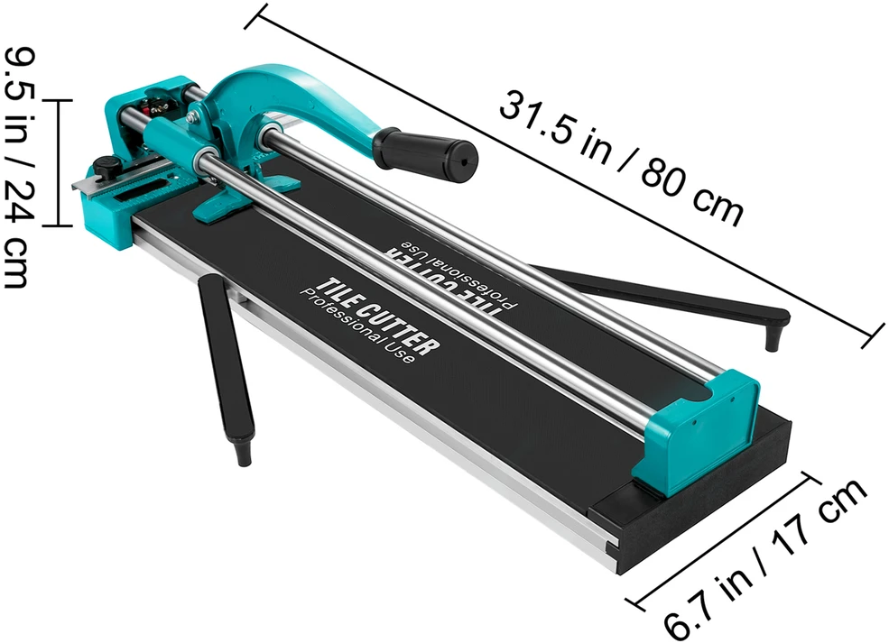 VEVOR 600mm plytelių pjaustytuvas su lazeriu