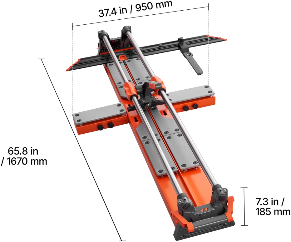 VEVOR 1200 mm rankinė plytelių pjovimo mašina
