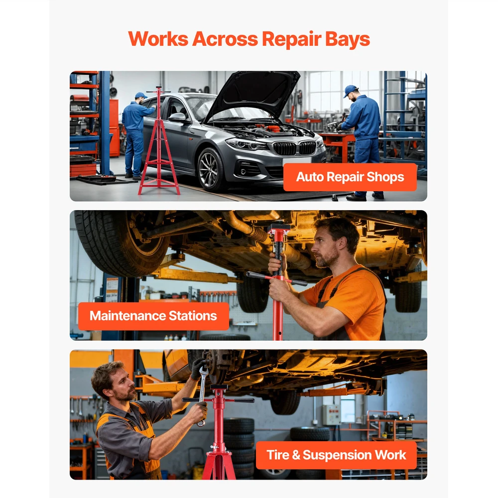 VEVOR Automobilio kėbulą laikanti atrama 1 t