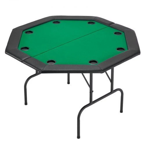 VEVOR 1220 mm sulankstomas pokerio stalas 8 žaidėjams