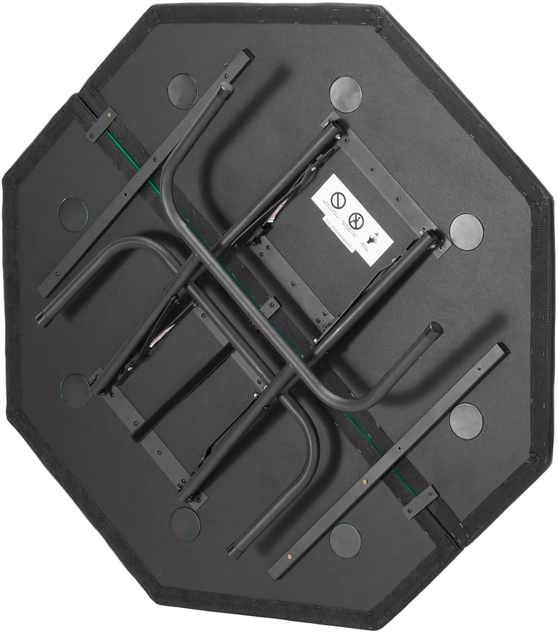 VEVOR 1220 mm sulankstomas pokerio stalas 8 žaidėjams