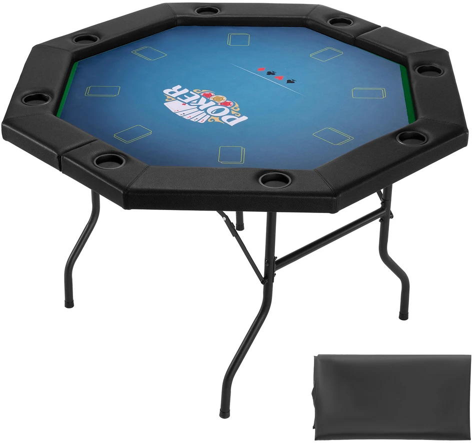 VEVOR Sulankstomas pokerio stalas 8 žaidėjams