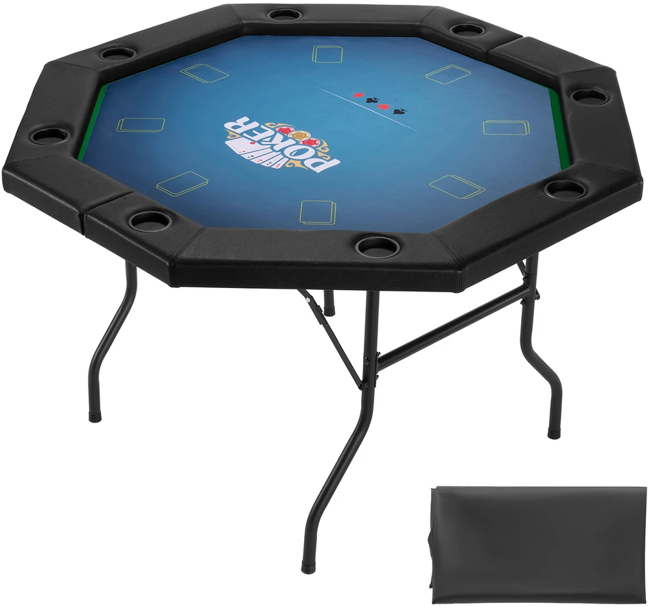 VEVOR Sulankstomas pokerio stalas 8 žaidėjams