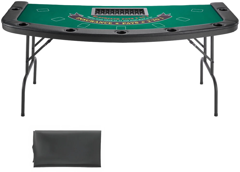 VEVOR Pokerio stalas 7 žaidėjams