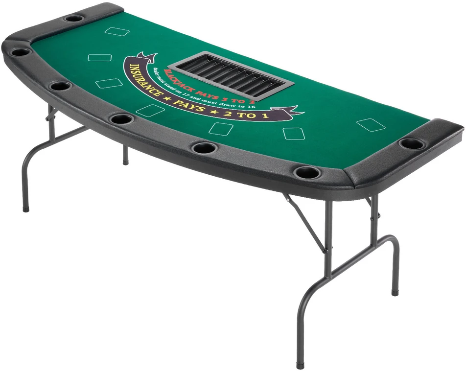 VEVOR Pokerio stalas 7 žaidėjams