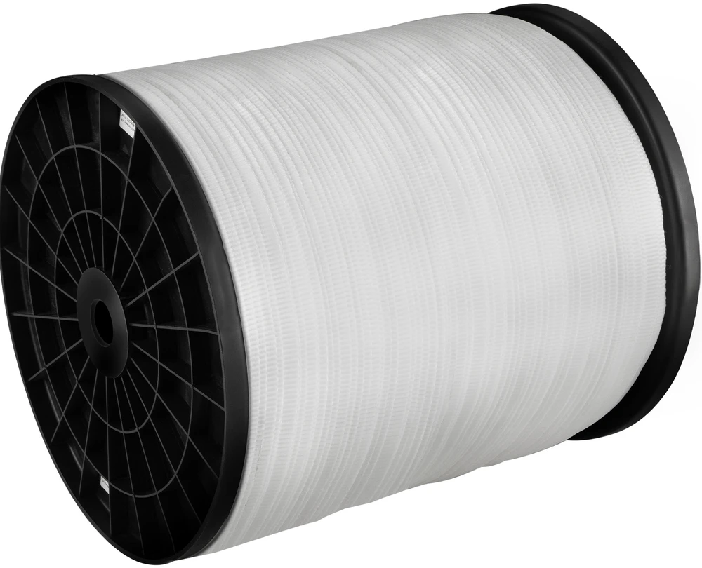 VEVOR 567 kg poliesterinė traukimo juosta, 961 m x 12,7 mm