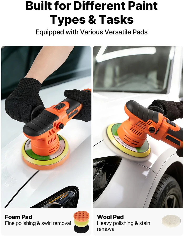 VEVOR Automobilio poliravimo mašinėlė 150 mm