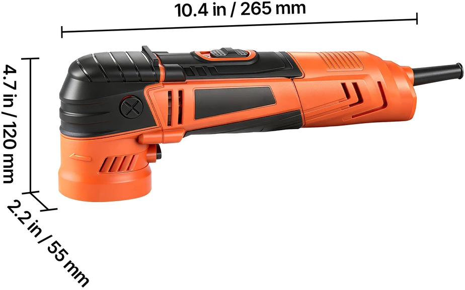 VEVOR Automobilio poliravimo mašinėlė 30/50/76 mm