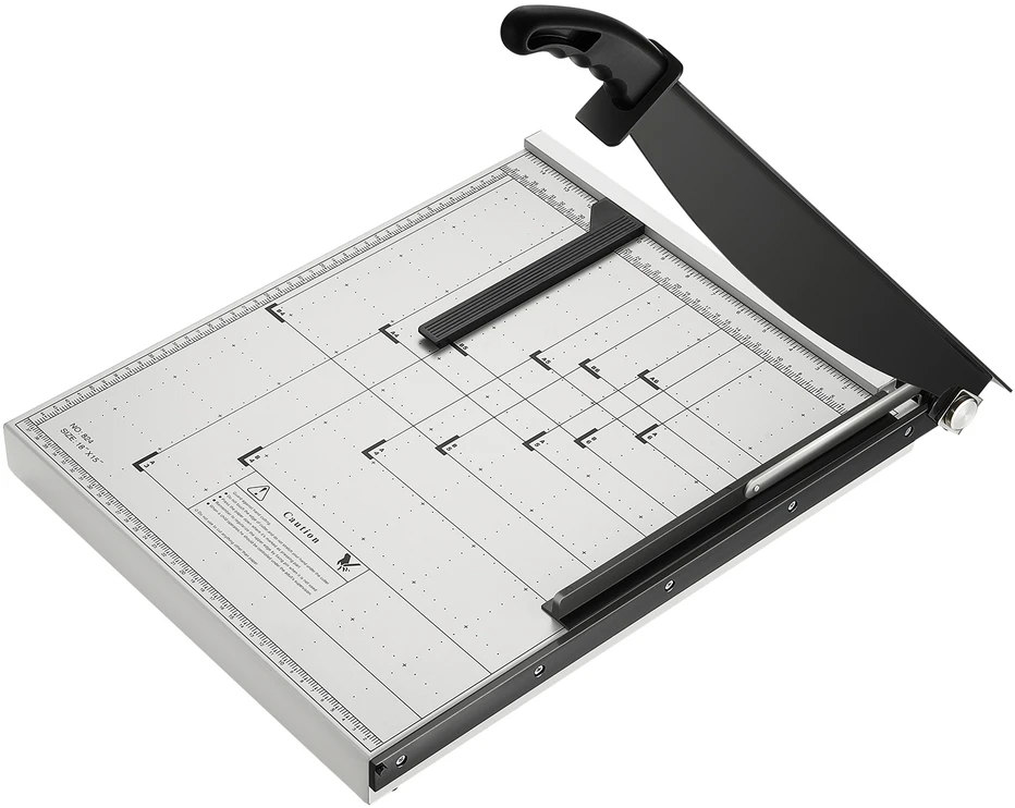 VEVOR guolotinos tipo popieriaus pjaustytuvas, 45 cm pjūvis