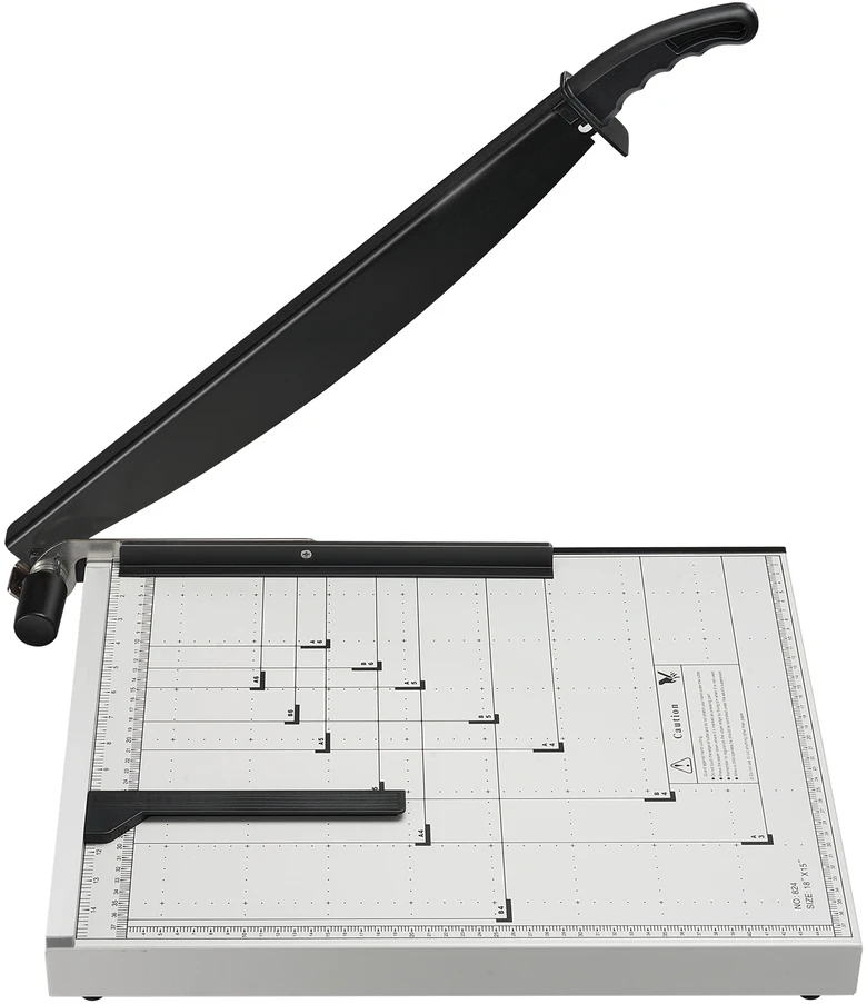 VEVOR guolotinos tipo popieriaus pjaustytuvas, 45 cm pjūvis