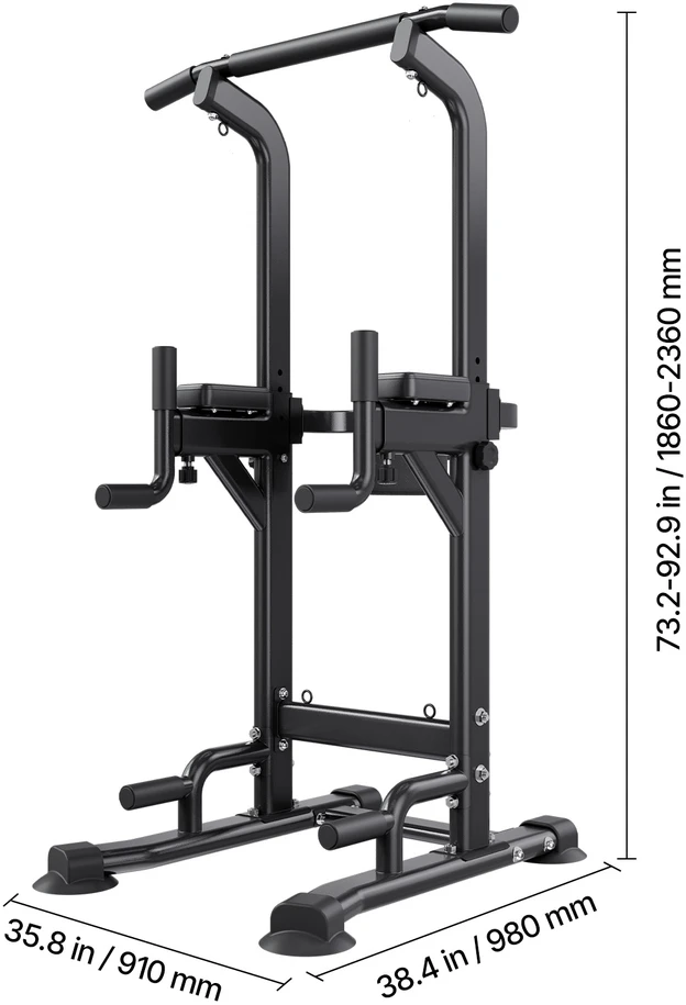 VEVOR Reguliuojama prisitraukimo stotis 150 kg