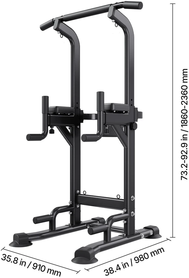 VEVOR Reguliuojama prisitraukimo stotis 150 kg