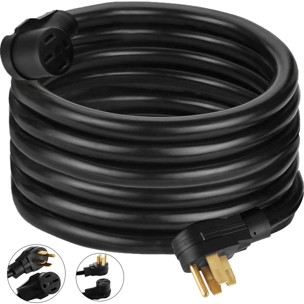 VEVOR 15.2 m 8AWG keturialaitis RV prailginimo laidas
