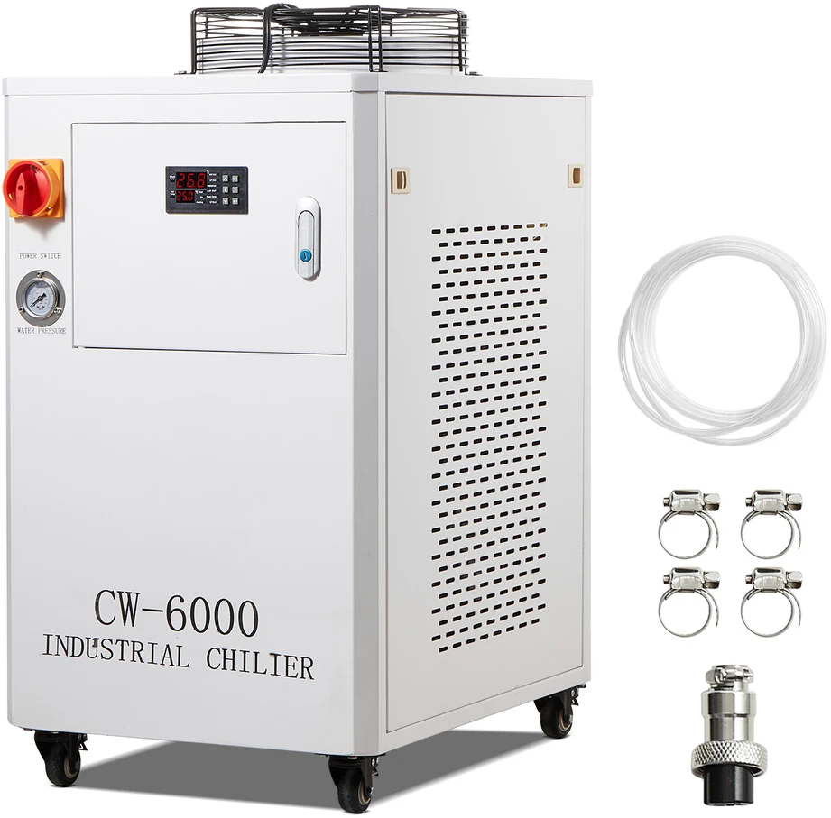 VEVOR Pramoninis vandens aušintuvas CW6000, CO2 lazeriui