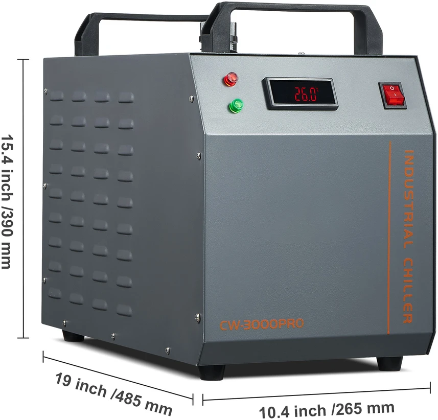 VEVOR Pramoninis vandens aušintuvas CW-3000