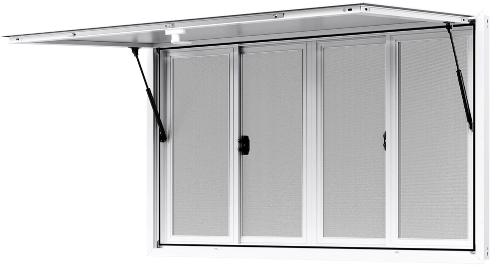 VEVOR maitinimo transporto langas 152x92 cm
