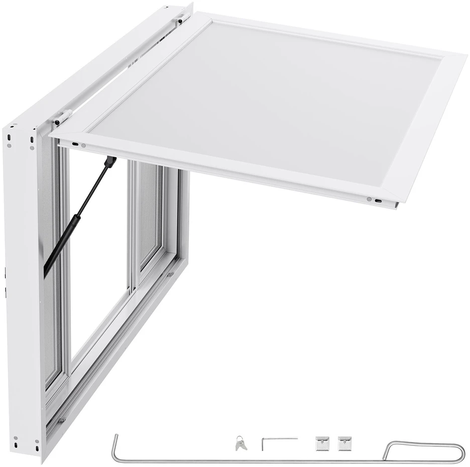 VEVOR Langas maistovežei 135x84 cm