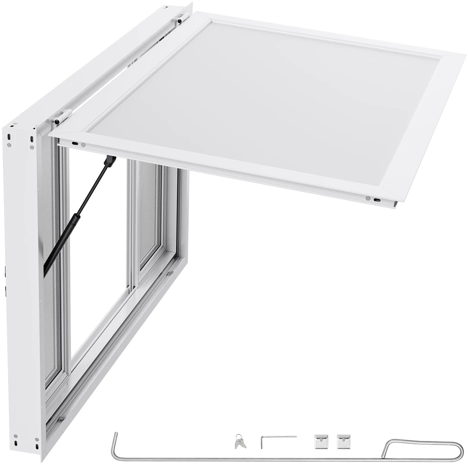 VEVOR Langas maistovežei 135x84 cm