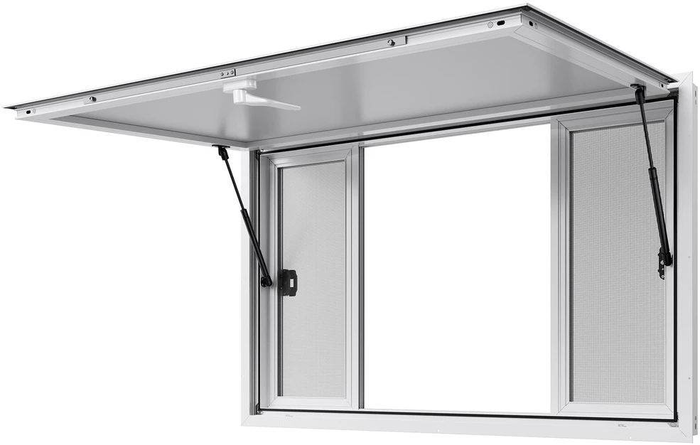 VEVOR Langas maistovežei 135x84 cm