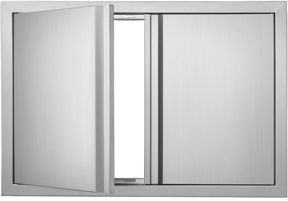 VEVOR Lauko virtuvės dvigubos durys 774x532 mm