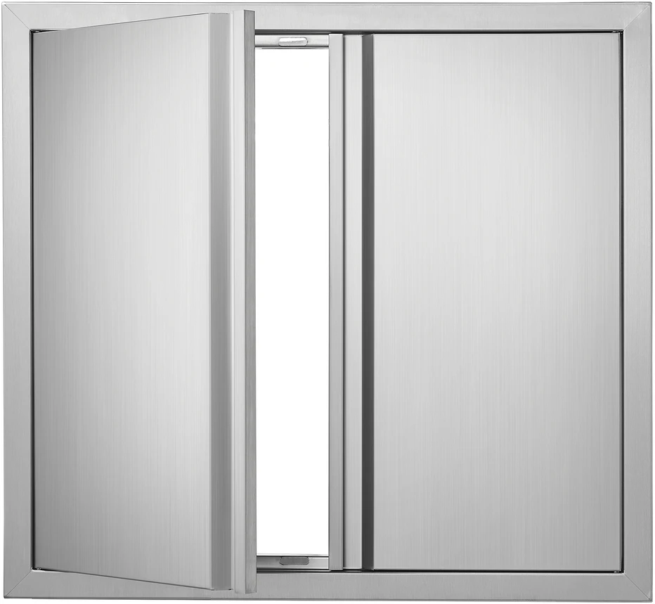VEVOR nerūdijančio plieno kepsninės durelės 660x610 mm