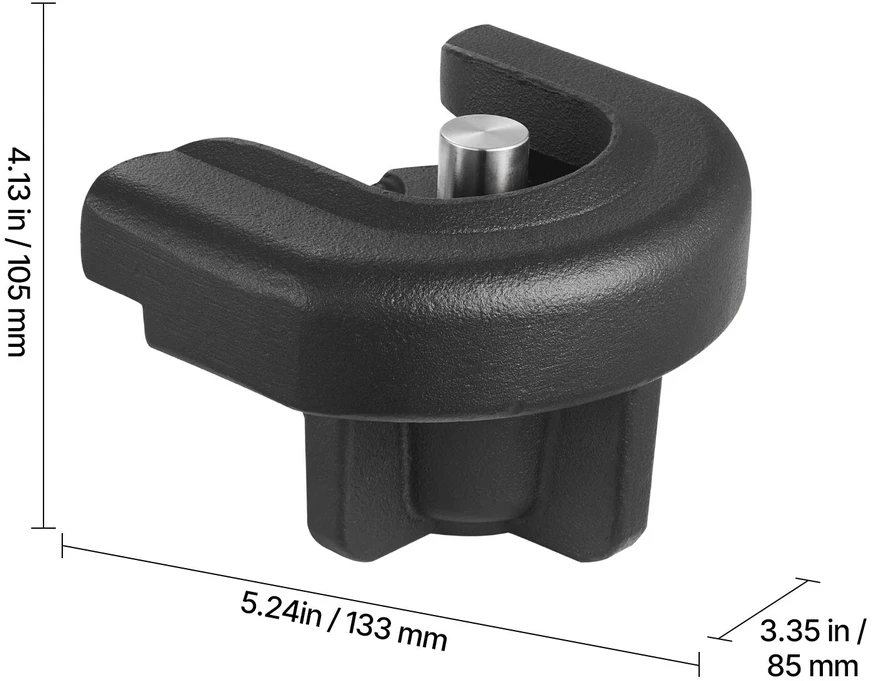 VEVOR Priekabos spynos užraktas 50 mm sankaboms