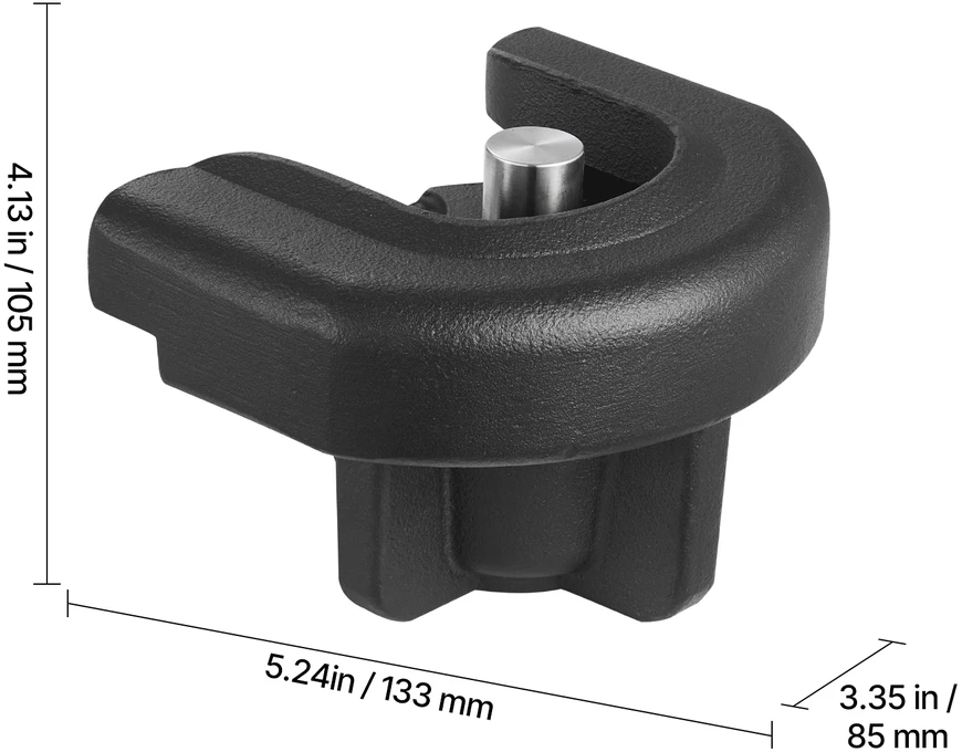 VEVOR Priekabos spynos užraktas 50 mm sankaboms