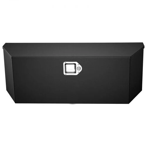 Vevor Priekabos sukabos dėžė, 91.4x31.4x30.5 cm, juoda, plieninė saugojimo dėžė